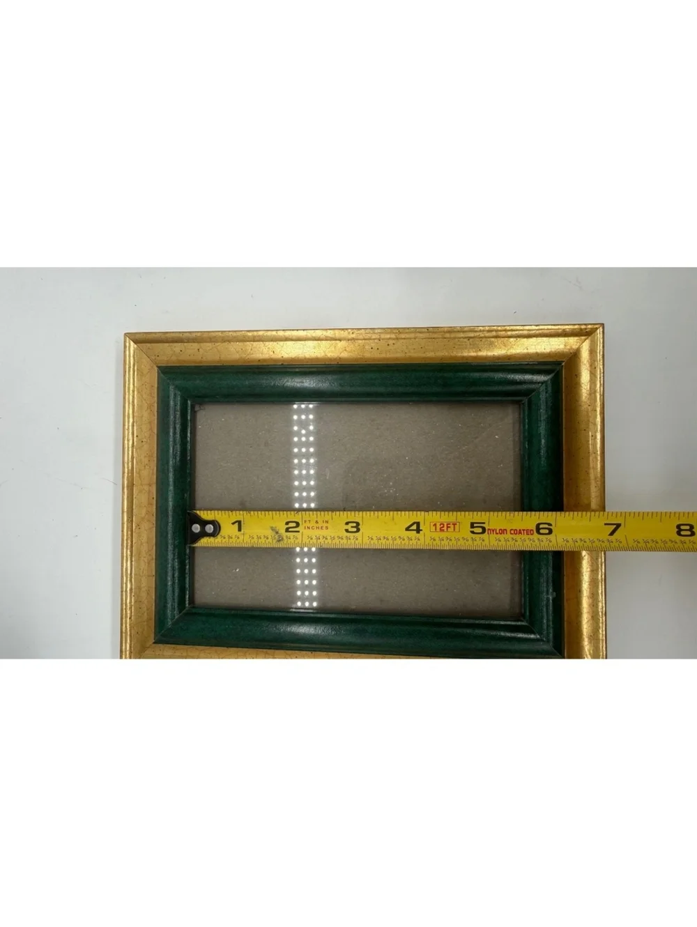 Lot of 5 Decorative Tabletop Picture Frames Mixed Sizes Wood Metal